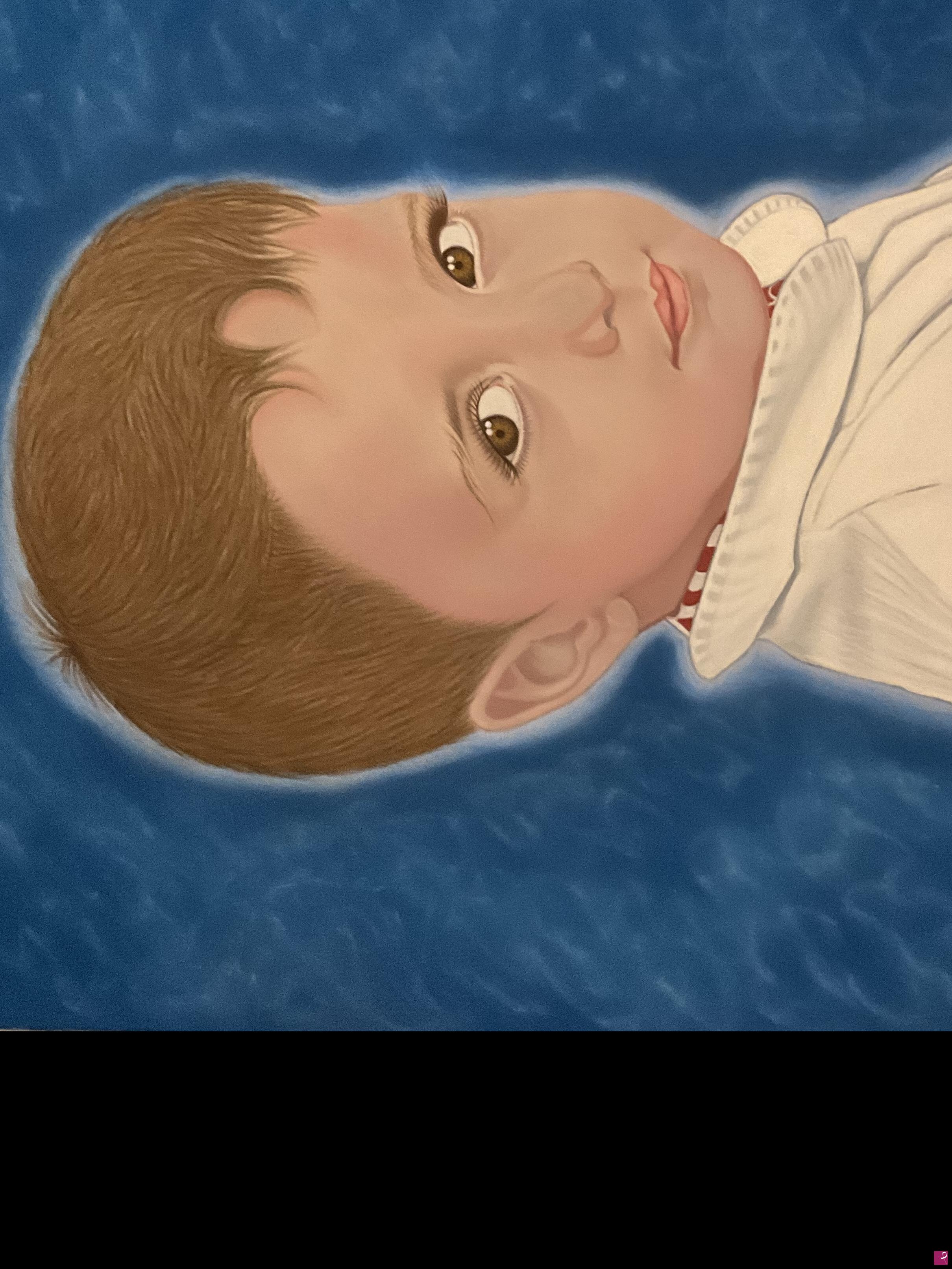 quadri in vendita online - Sorriso di bambino