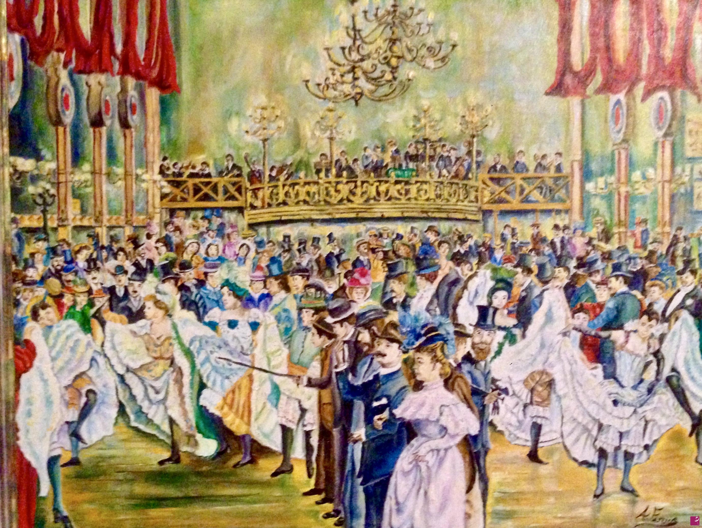 quadri in vendita online - Souvenir de Paris