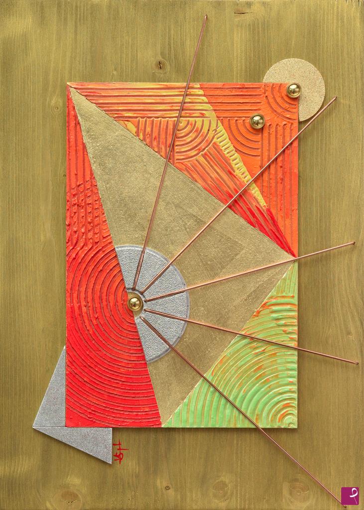 quadri in vendita online - SOVRAPPOSIZIONE GEOMETRICA 7