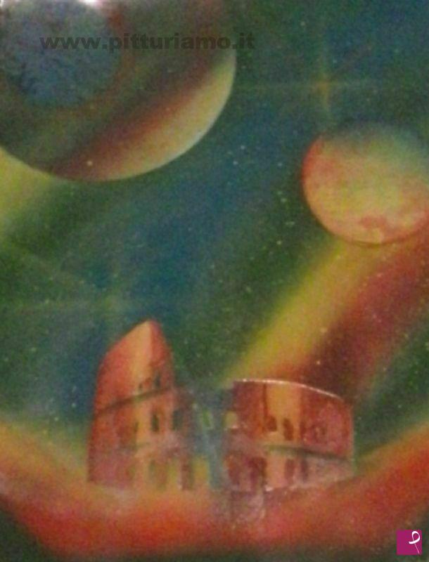 quadri in vendita online - space Colosseum