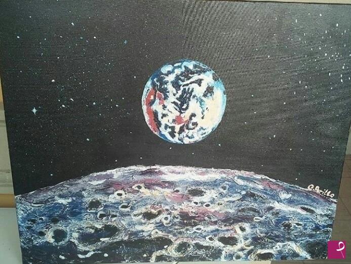 quadri in vendita online - Space oddity