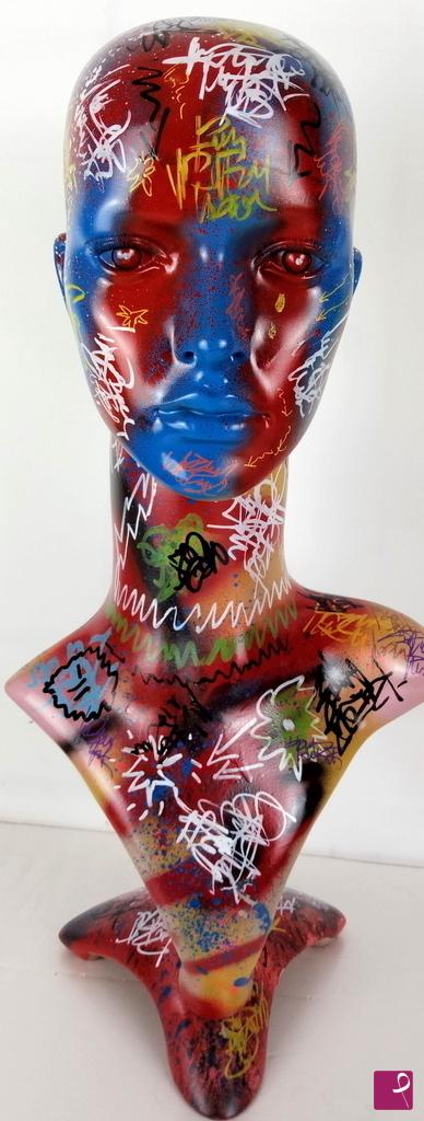 quadri in vendita online - Space woman mannequin II