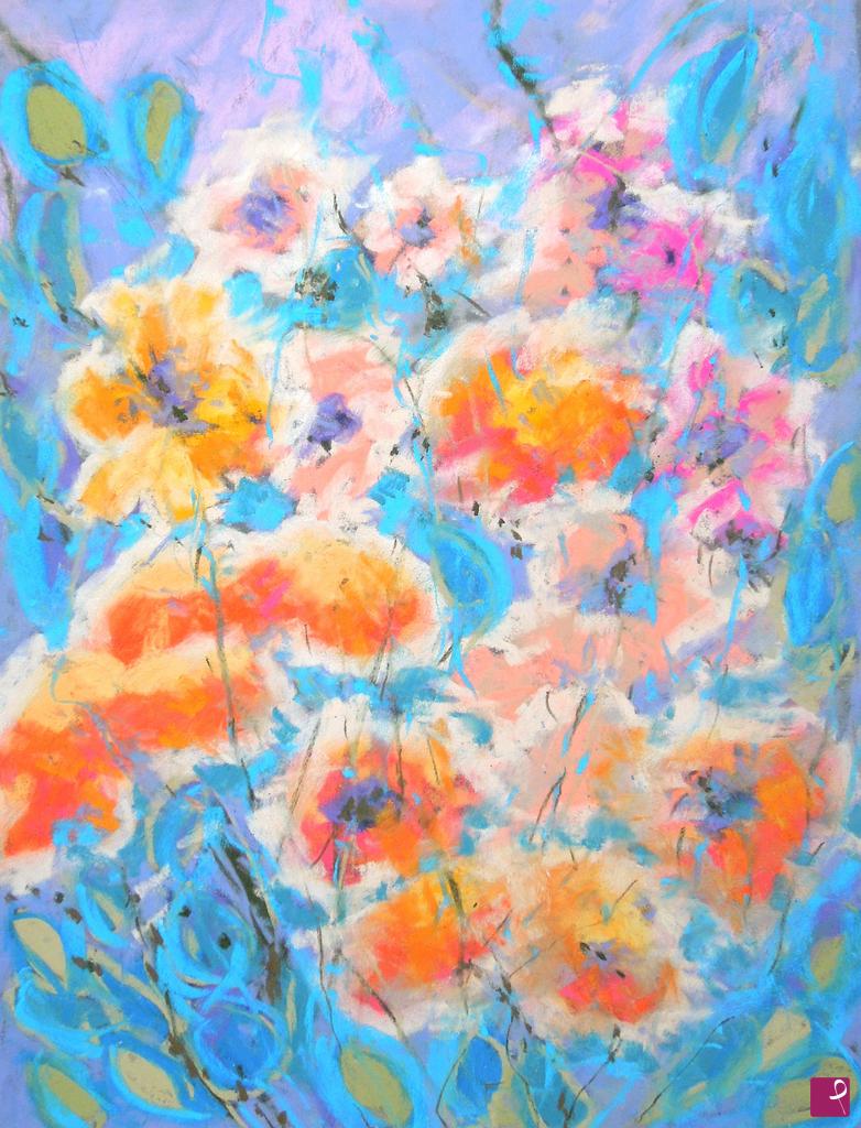 quadri in vendita online - Sparkling white flowers - 285