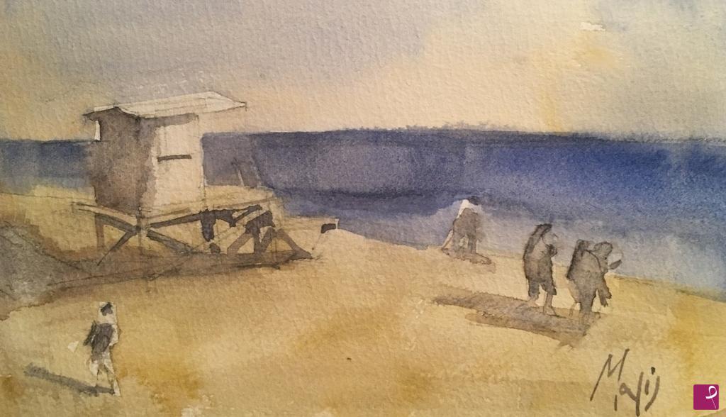 quadri in vendita online - Spiaggia