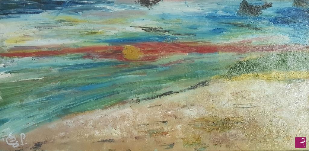 quadri in vendita online - SPIAGGIA