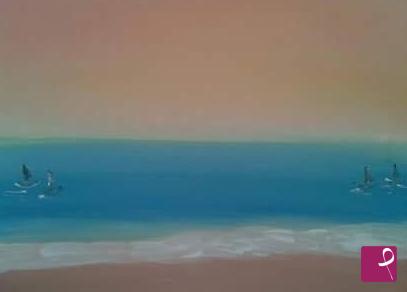 quadri in vendita online - SPIAGGIA AL TRAMONTO