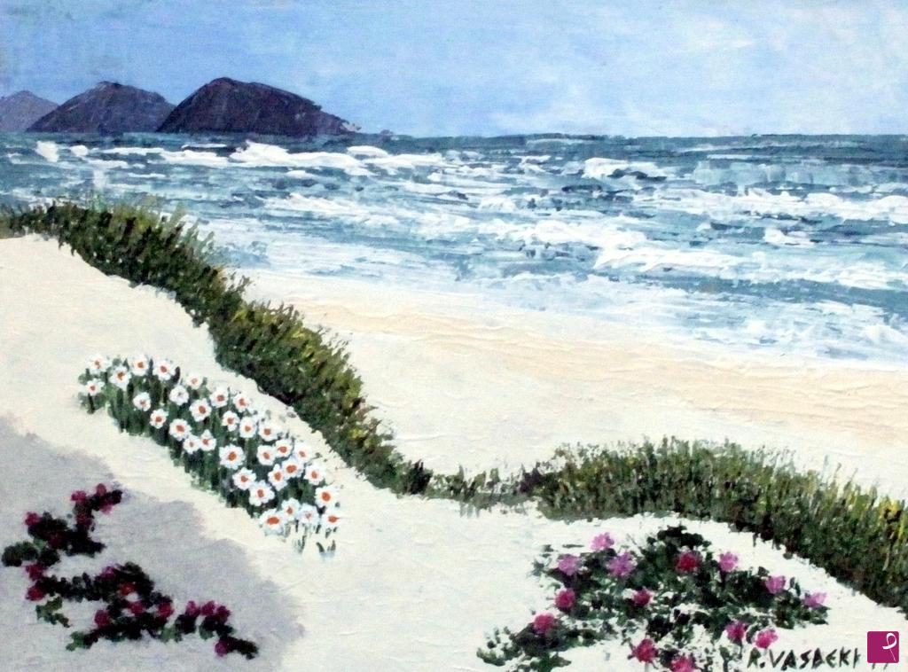 quadri in vendita online - SPIAGGIA CON DUNE