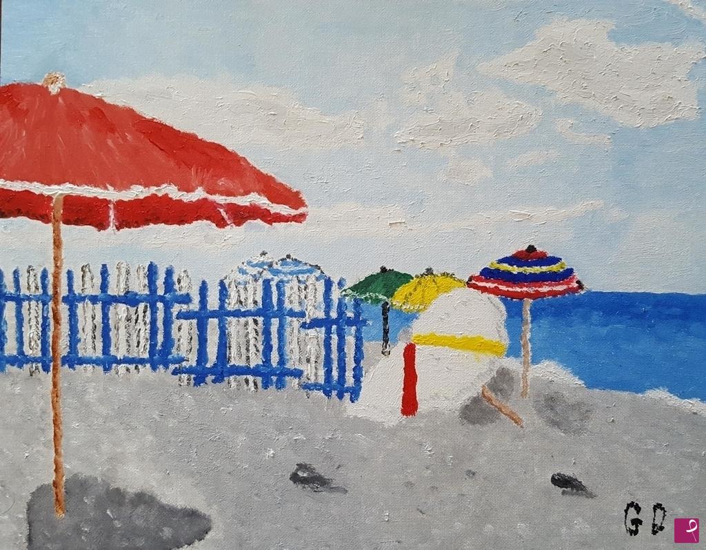 quadri in vendita online - spiaggia di Fondachello a Mascali (Sicilia)