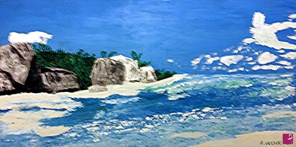 quadri in vendita online - SPIAGGIA DI PUKHET (THAILANDIA)