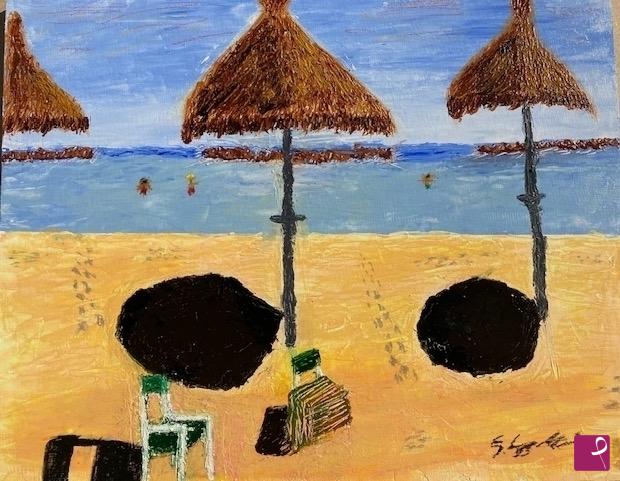 quadri in vendita online - spiaggia pescarese