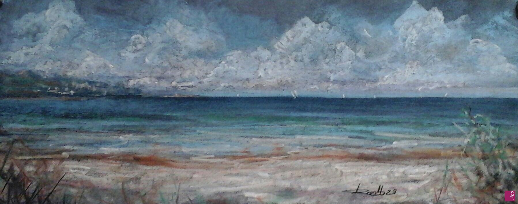 quadri in vendita online - Spiaggia tortolì 