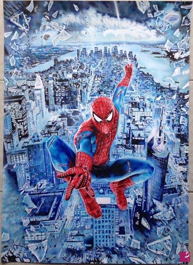 quadri in vendita online - Spider-Man - ( Fase Realizzazione 28 )