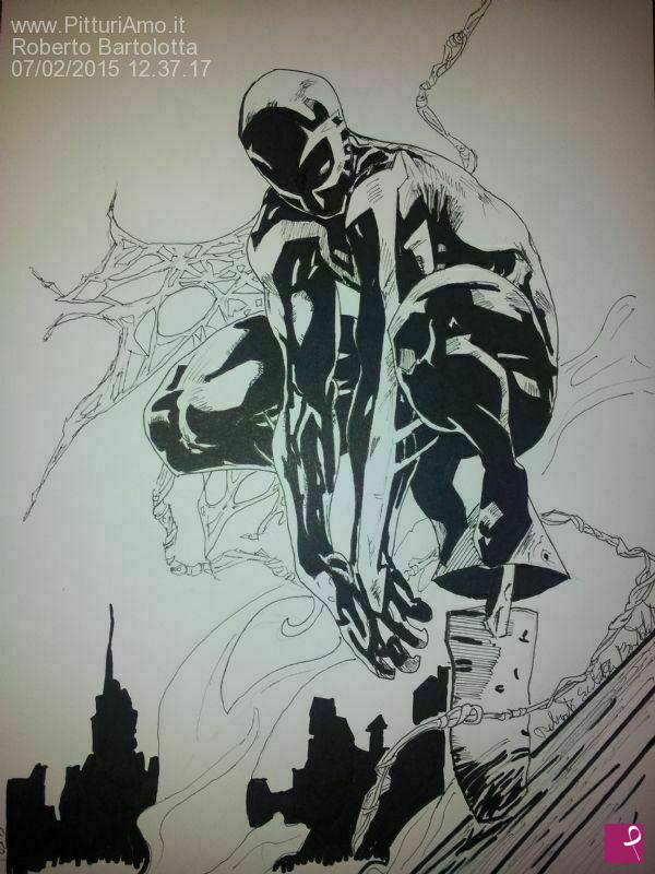 quadri in vendita online - Spiderman 2099