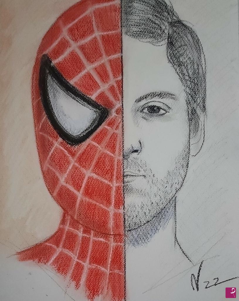 quadri in vendita online - Spiderman By in Toby Maguire