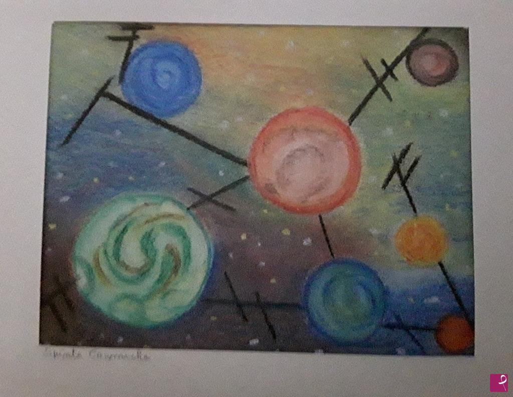 quadri in vendita online - Spinte cosmiche