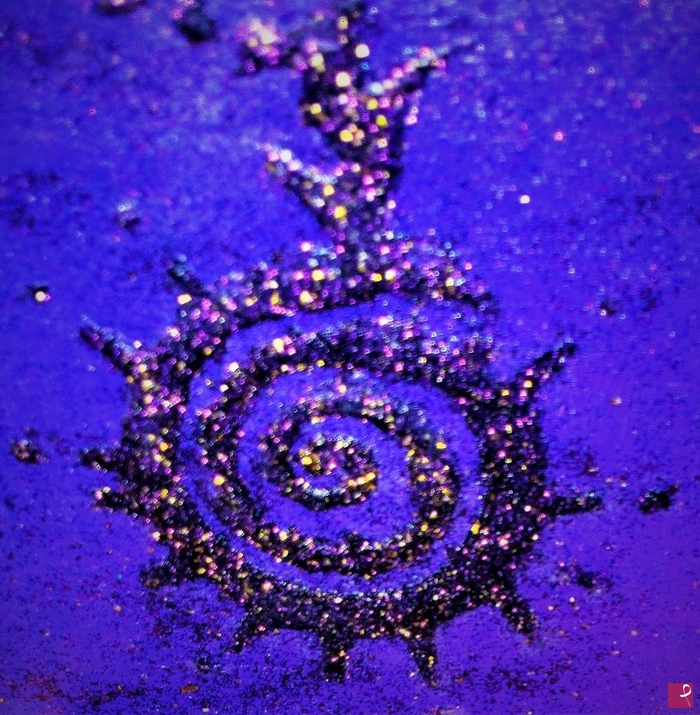 quadri in vendita online - Spiral glitter