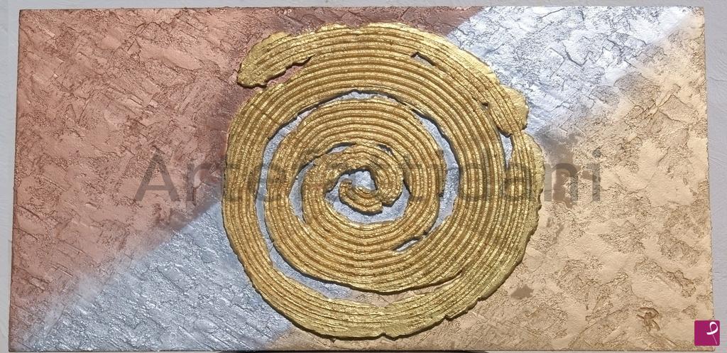 quadri in vendita online - Spirale dei metalli