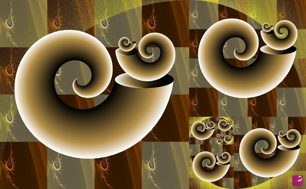 quadri in vendita online - Spirali auree