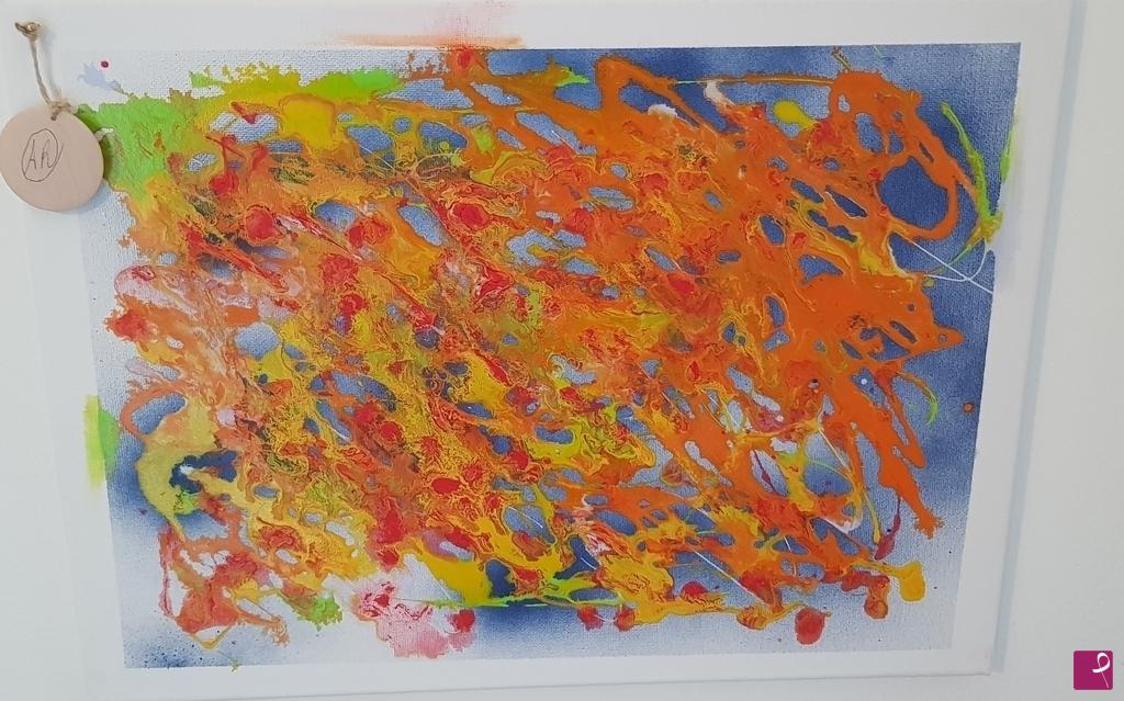 quadri in vendita online - Splash: colours on canvas