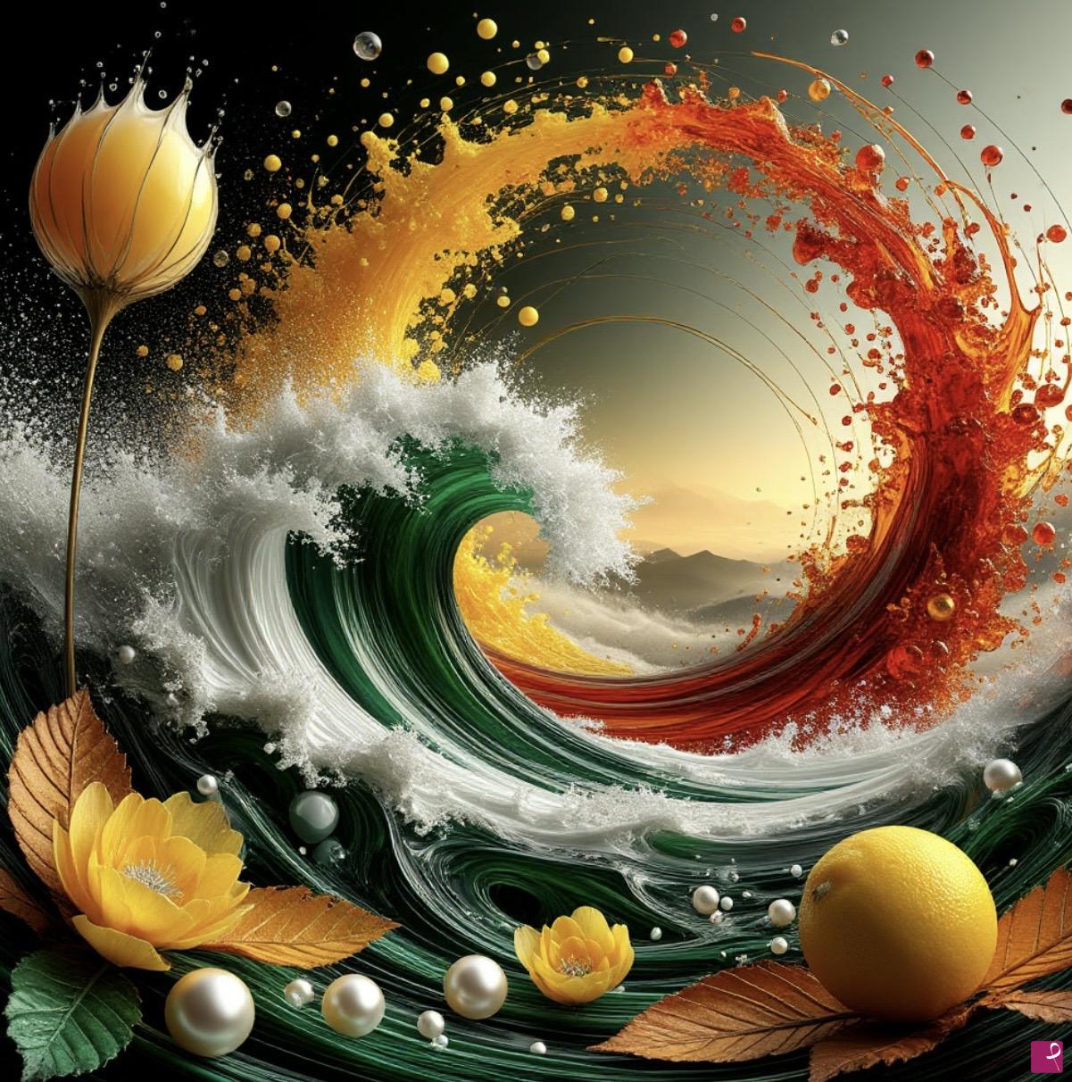 quadri in vendita online - Splash of water