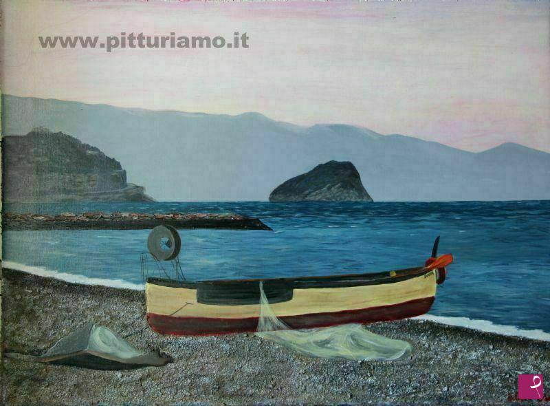 quadri in vendita online - Spotorno, Isola di Bergeggi