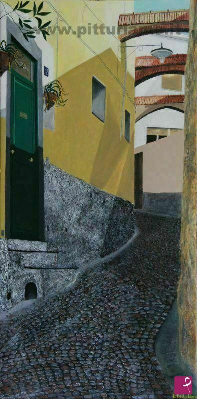 quadri in vendita online - Spotorno, Via De Maestri