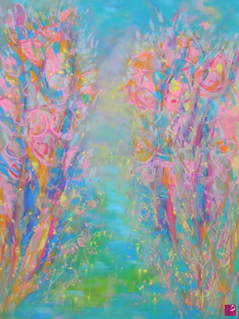 quadri in vendita online - Spring flowers on trees - 302