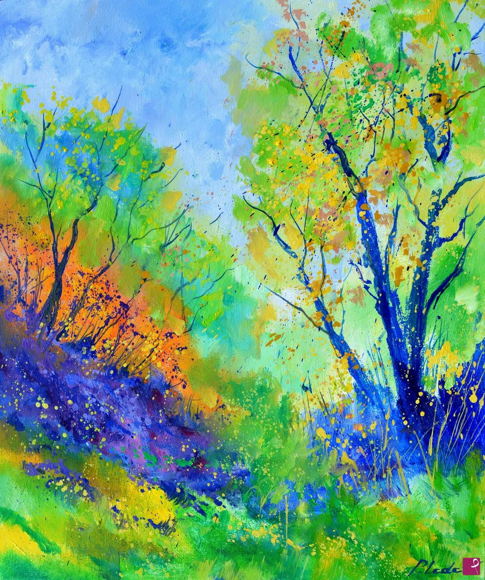 quadri in vendita online - Spring in the wood 56
