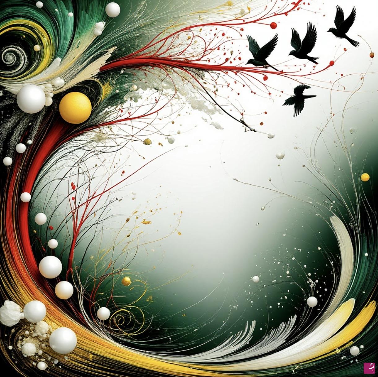 quadri in vendita online - Spring, the arrival of birds
