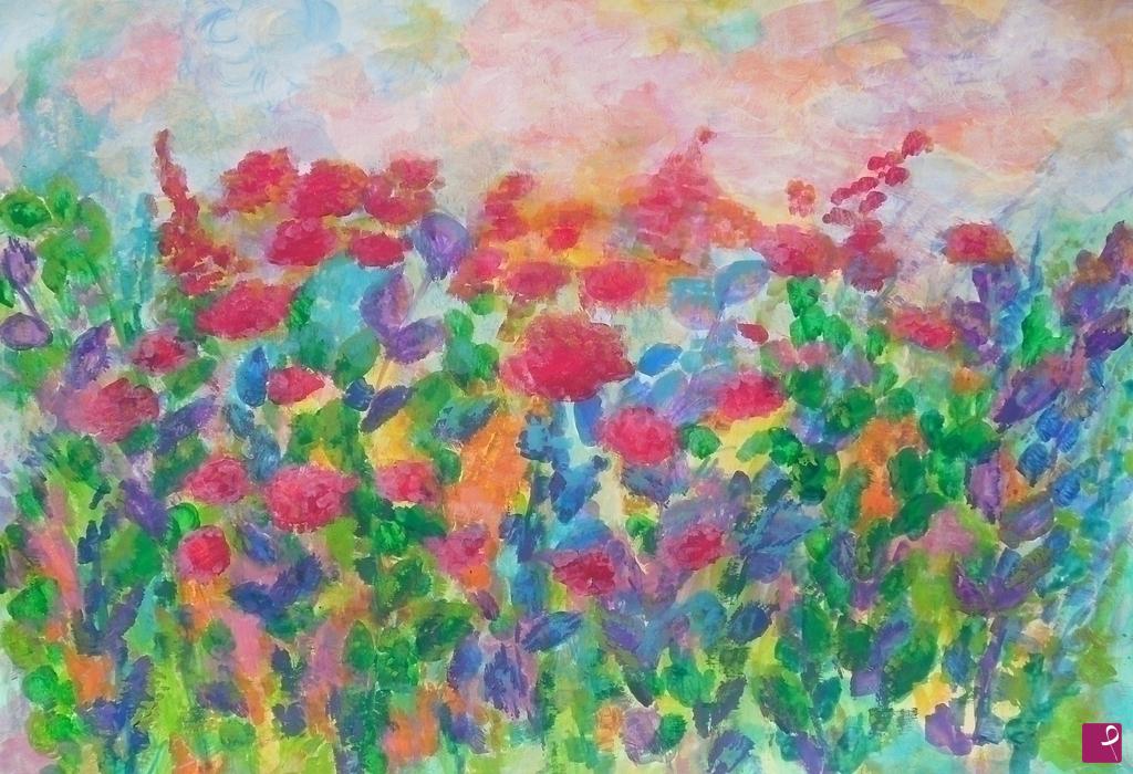 quadri in vendita online - Spring Tuscan meadow - 502