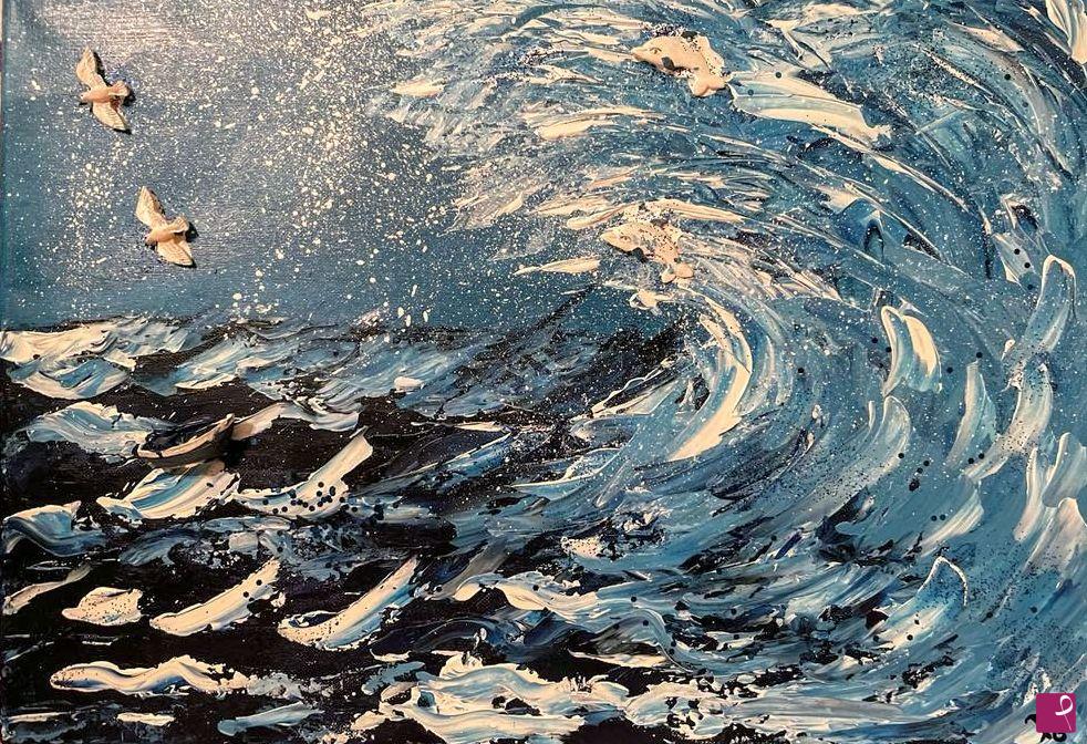 quadri in vendita online - "Spuma di Mare"