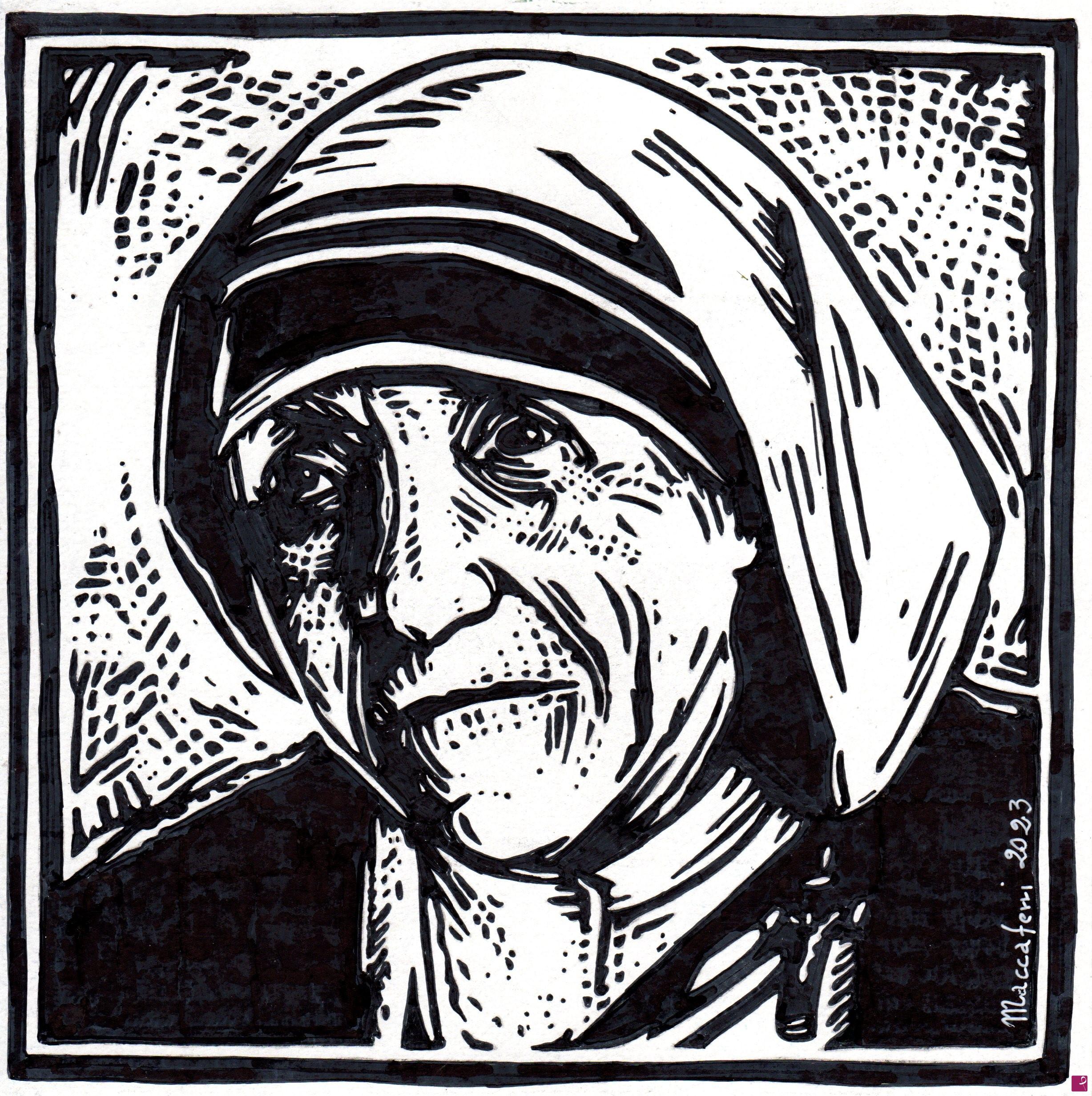 quadri in vendita online - St. Teresa di Calcutta