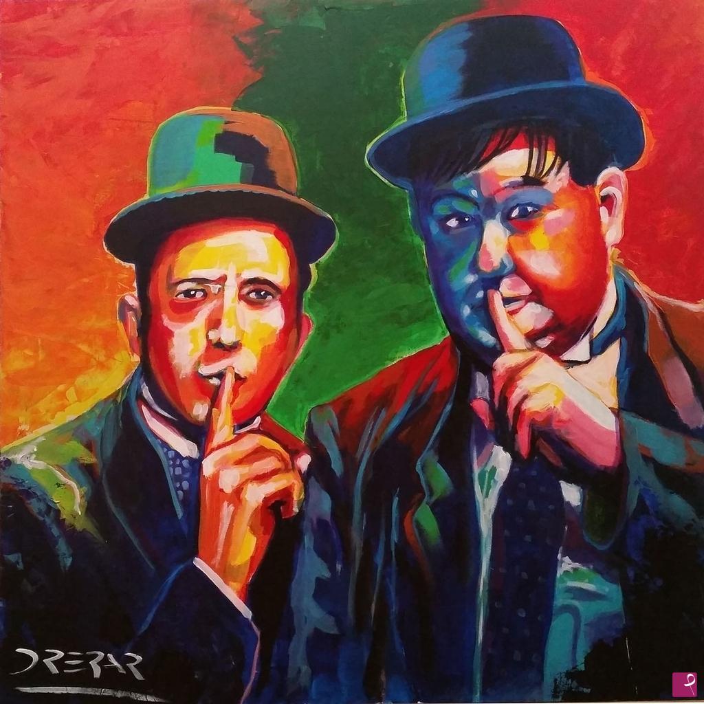 quadri in vendita online - Stan and Oliver