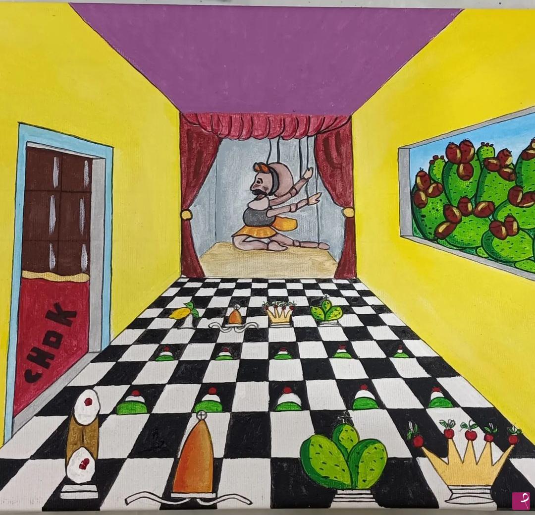 quadri in vendita online - Stanza surrealista 