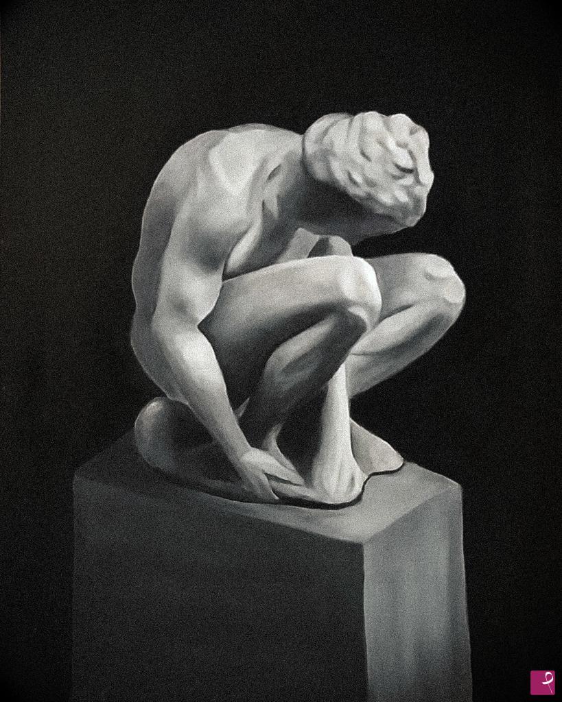 quadri in vendita online - statua di Michelangelo