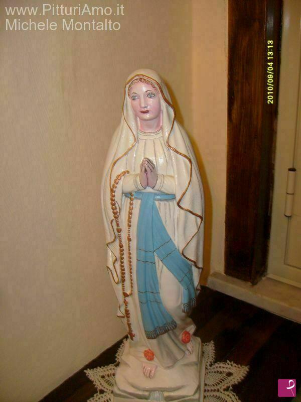 quadri in vendita online - STATUA MADONNA DI LOURDES