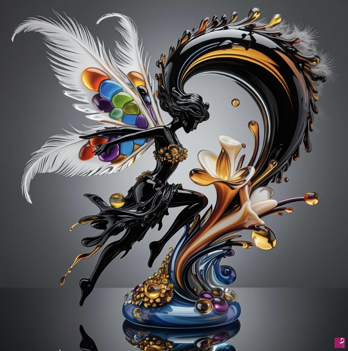 quadri in vendita online - Statuette Angel