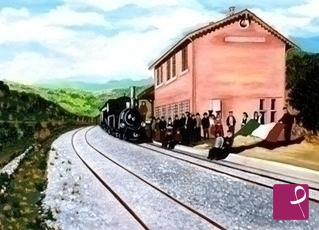 quadri in vendita online - Stazione montecorte