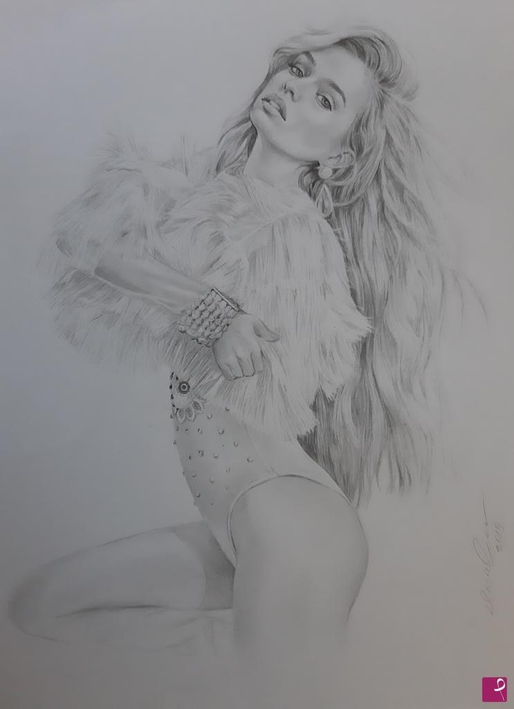 quadri in vendita online - Stella Maxwell