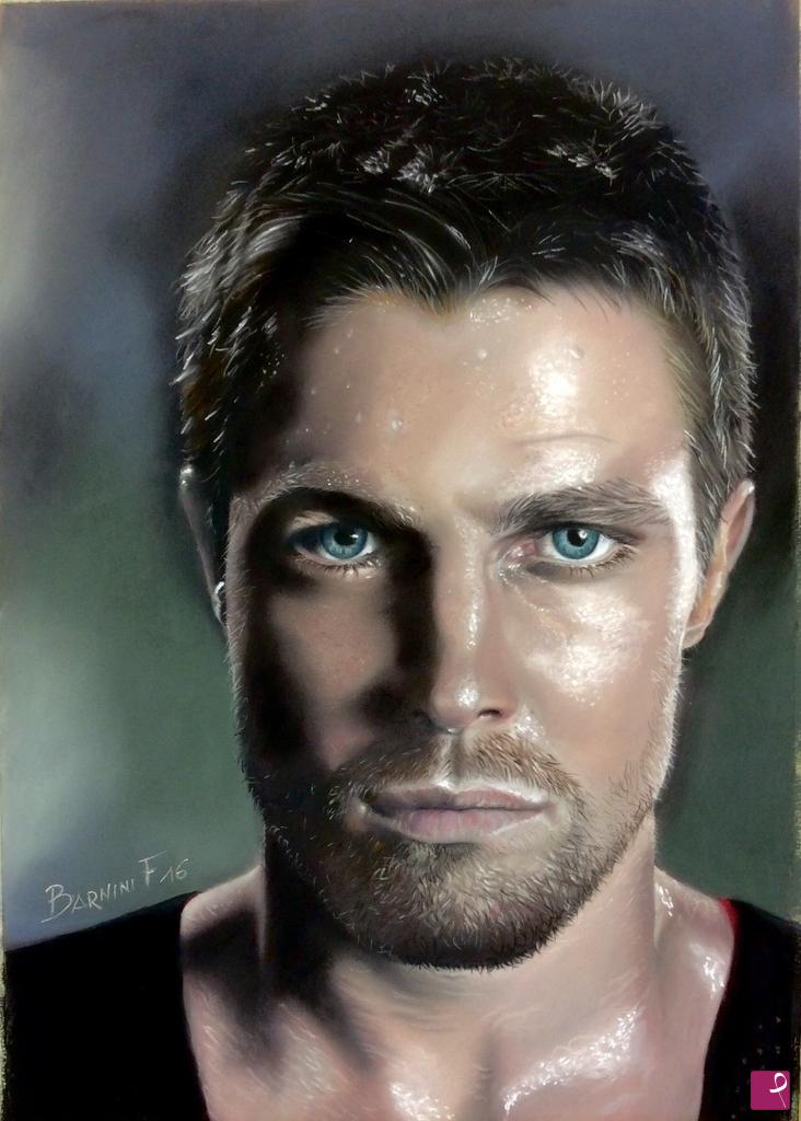 quadri in vendita online - "Stephen Amell-Arrow"