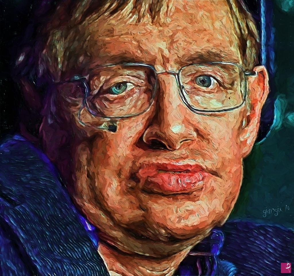 quadri in vendita online - Stephen Hawking