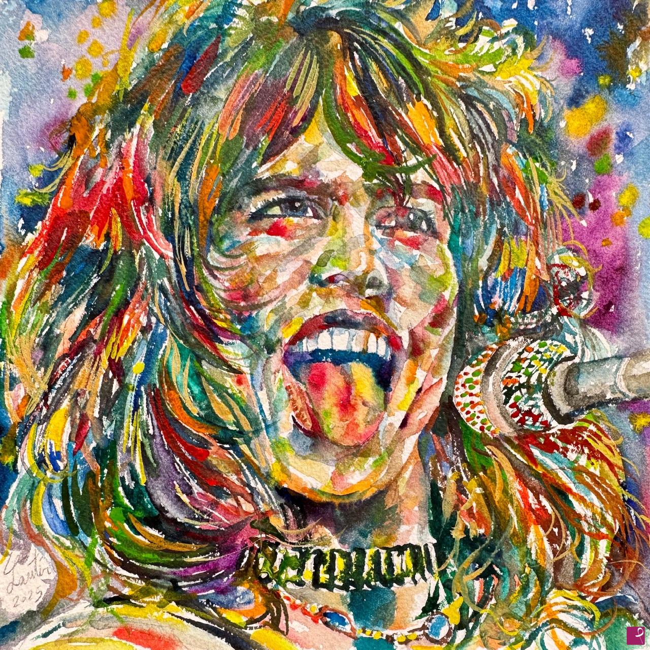 quadri in vendita online - STEVEN TYLER - AEROSMITH