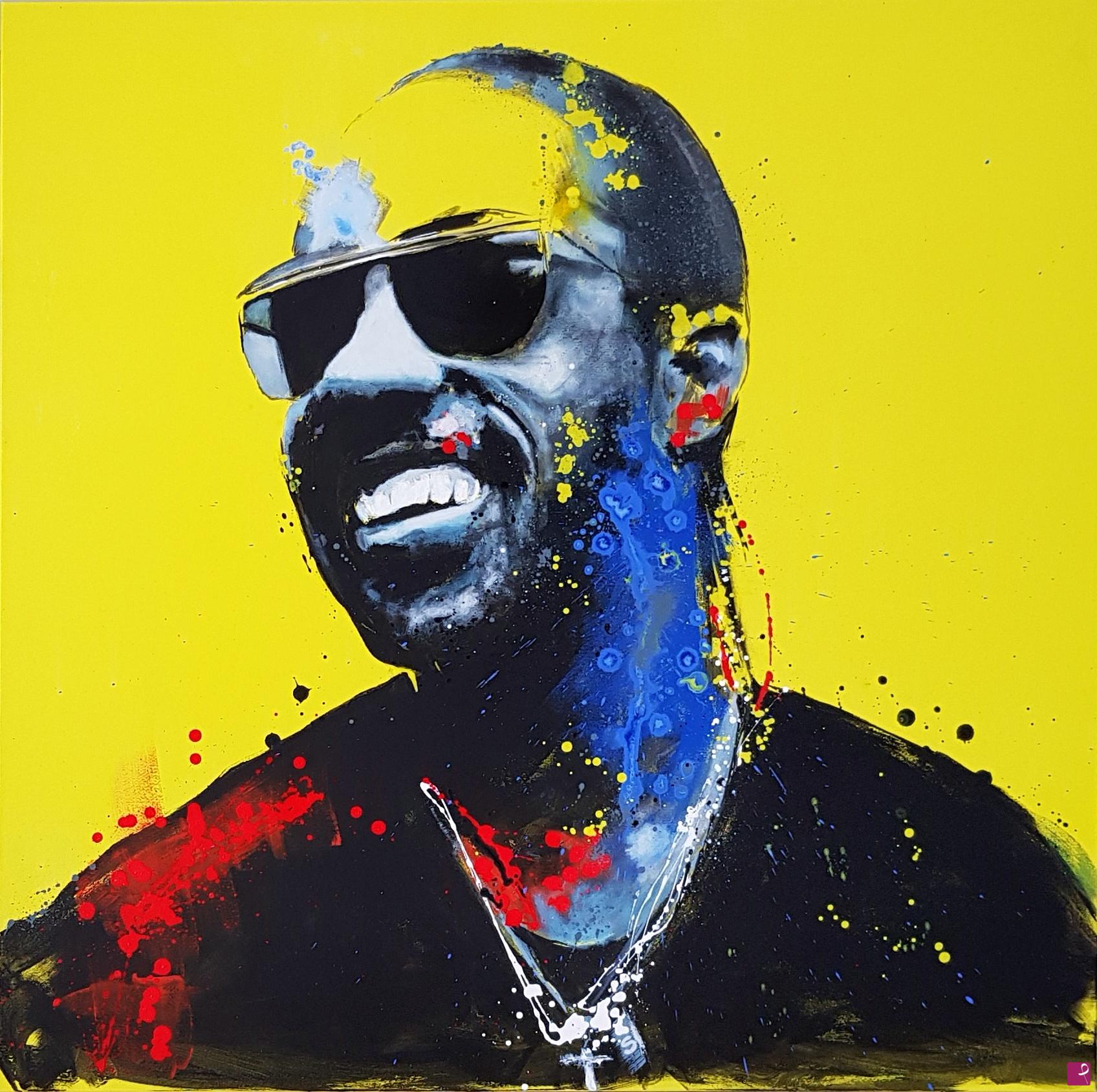 quadri in vendita online - Stevie Wonder 