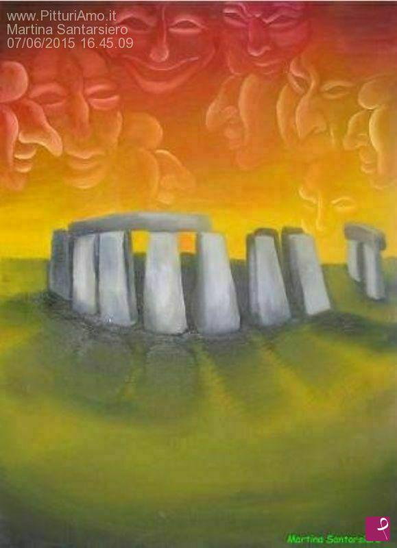 quadri in vendita online - Stonehenge il segreto del solstizio