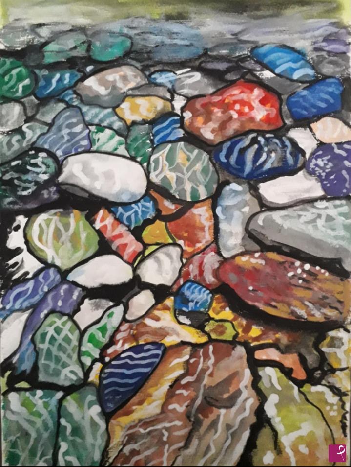 quadri in vendita online - Stones - pietre 