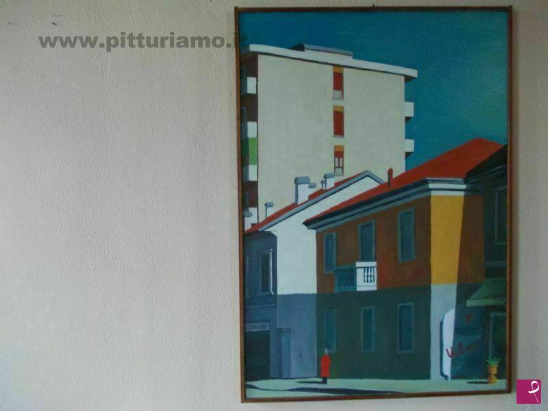 quadri in vendita online - strada assolata