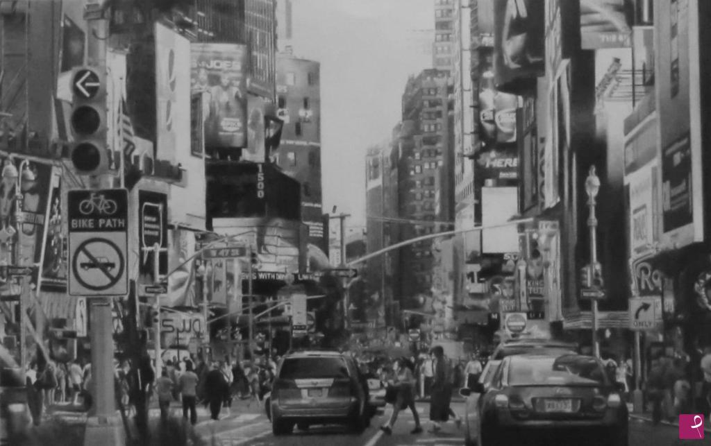 quadri in vendita online - Strada di New York