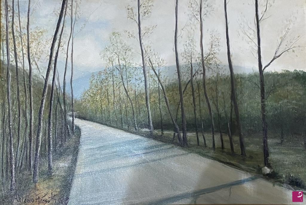 quadri in vendita online - Strada per Cusano Mutri