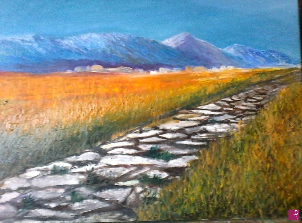 quadri in vendita online - strada romana