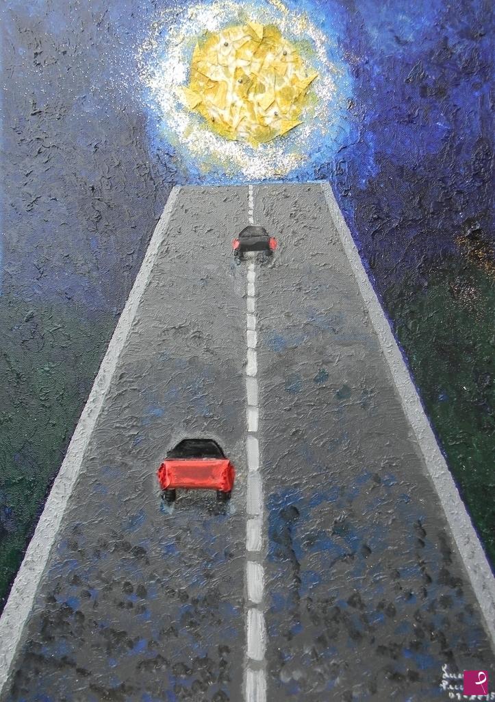 quadri in vendita online - STRADA VERSO LA LUCE